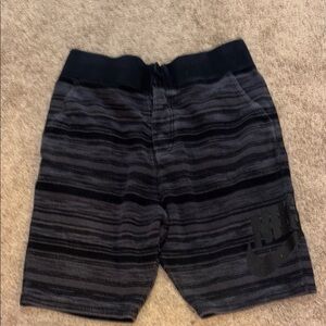 Vintage Nike Black Athletic Shorts with Elastic Waistband